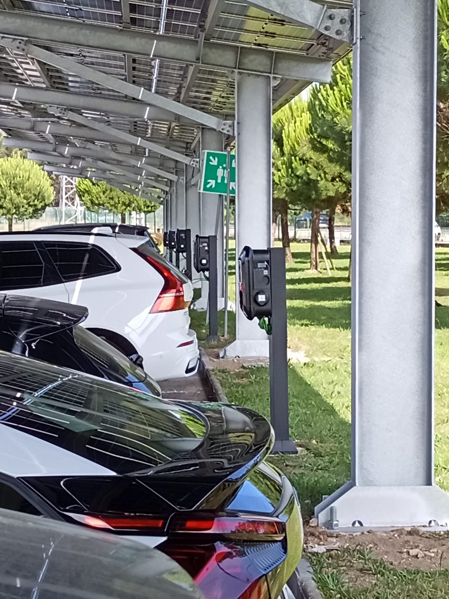 Postos de carregamento 22 kW - Carpark